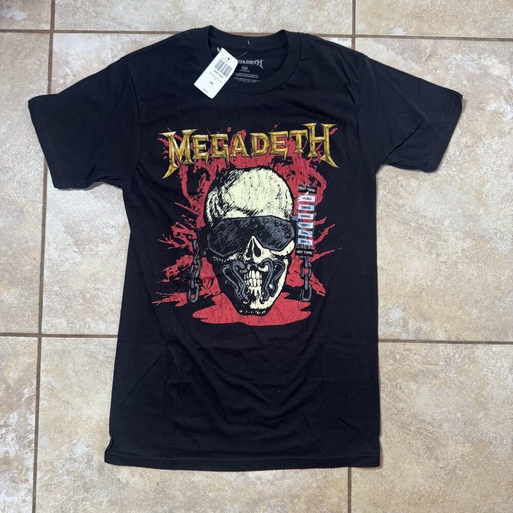 Megadeth Vic Rattlehead T-Shirt SMALL New
